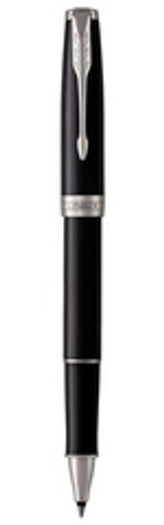 Ручка-роллер Parker Sonnet T539, цвет: Laque Black СT,  стержень: F, цвет чернил: black, в подарочной упаковке