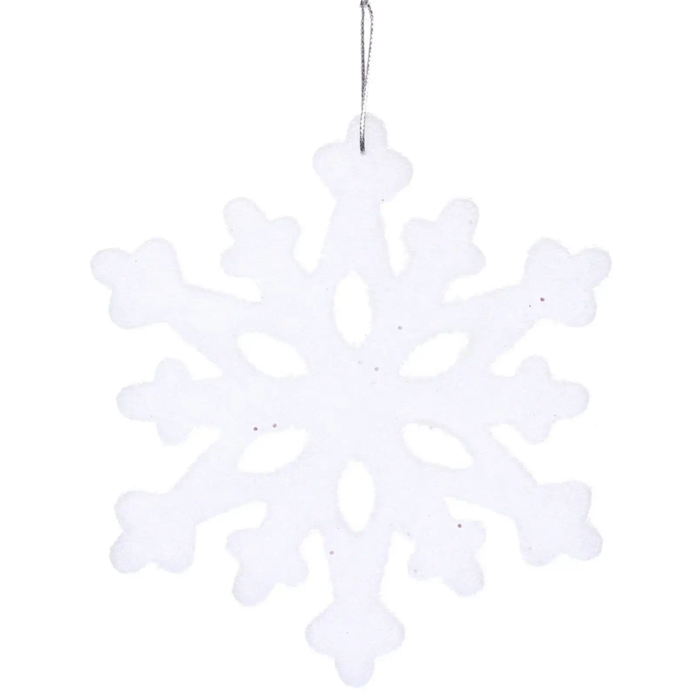 Украшение новогоднее «Предвестница зимы» 15 см, Белый