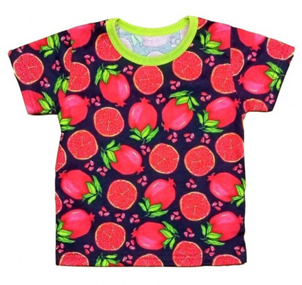 Футболка для девочки 411/95 гранат