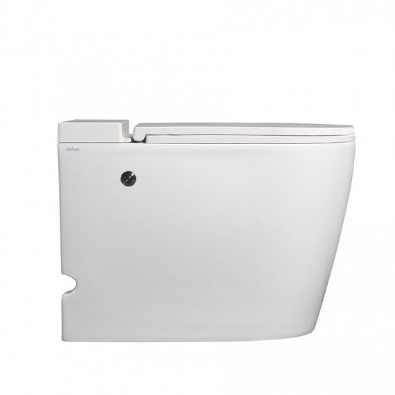 Унитаз ABBER Bequem AC1114P приставной белый с импульсным смывом