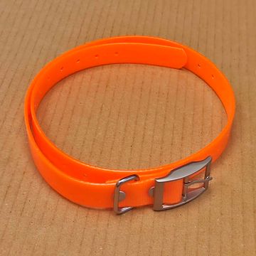 Сменный ошейник 19 мм для Garmin T5 mini, TT15 mini, Barklimiter, Delta, PRO (оранжевый)