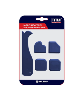 Набор пластиковых шпателей TYTAN PROFESSIONAL 4 шт. 260665