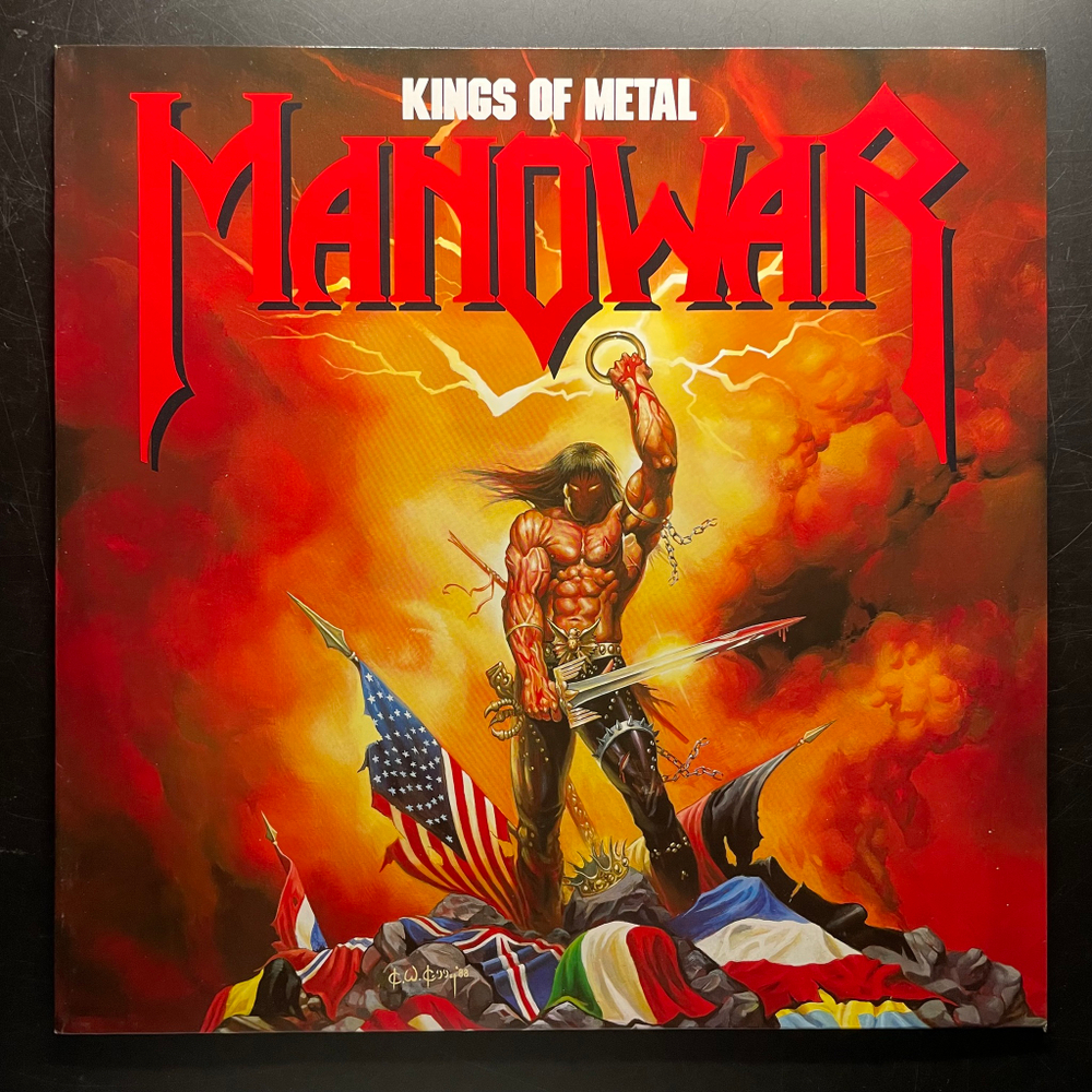 Manowar ‎– Kings Of Metal (Германия 1988г.)