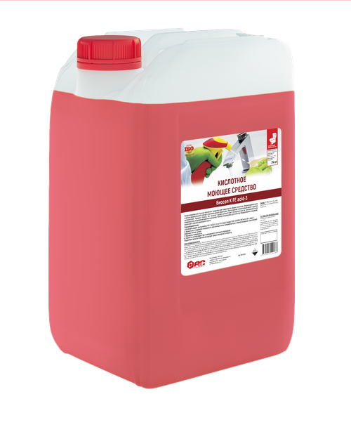 Кислотное средство от известкового налета и ржавчины (концентрат) Биосоп К FE acid-3, 20л