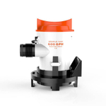 Помпа осушительная Sea-flo, 12 В, 600GPH угл+прям патруб