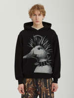 Мужская Толстовка Punk Duck