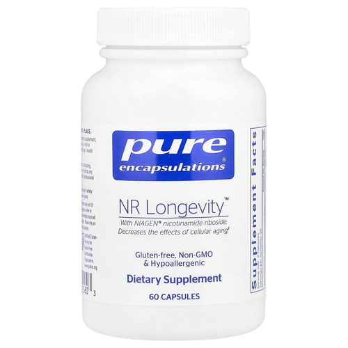 Pure Encapsulations, NR Longevity ™, 60 капсул