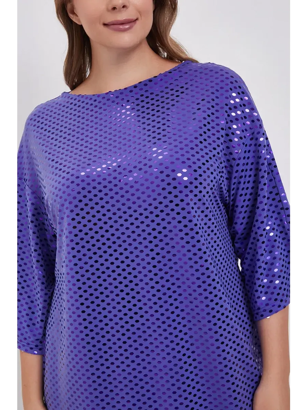 Платье короткое с пайетками