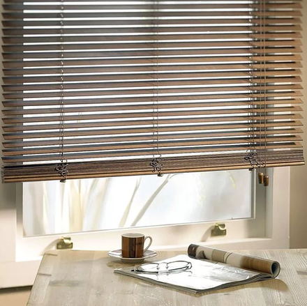 Жалюзи горизонтальные деревянные Дуб 9796/25