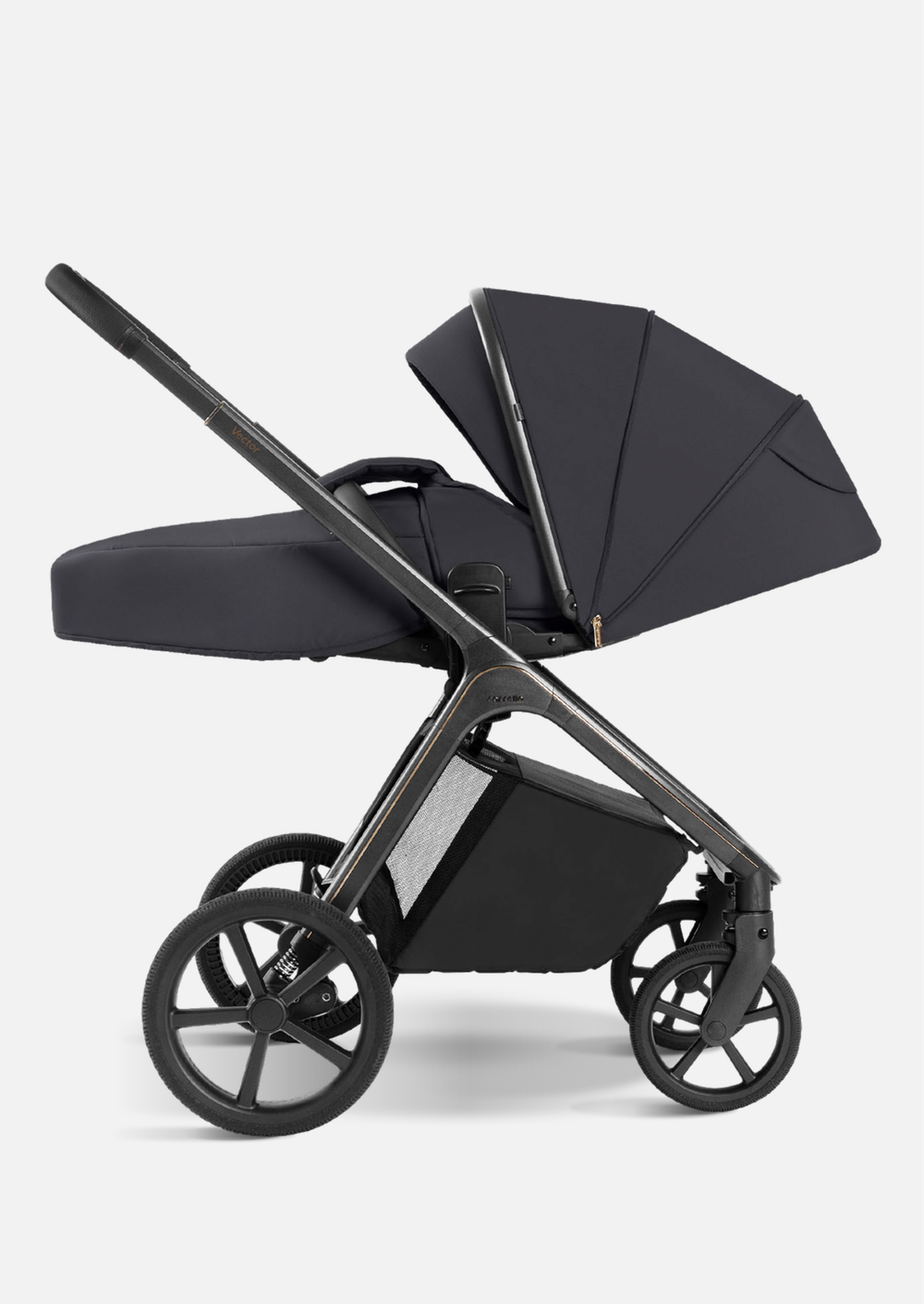 Carrello Коляска 2 в 1 Vector (Shadow Black 2025)