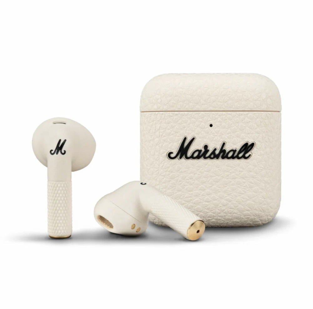 Наушники беспроводные Marshall MINOR IV Bluetooth, cream