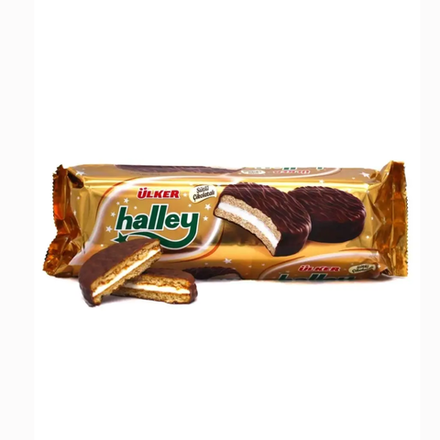 Печенье-сендвич Uker Halley Шоколад 280 гр