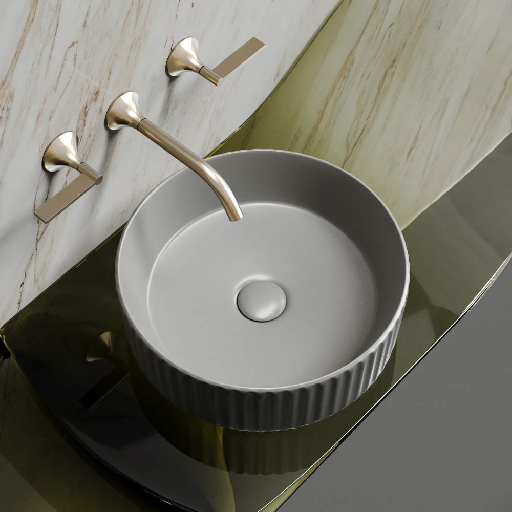 Рукомойник Ceramica Nova Element 36, см CN6057MH антрацит матовый