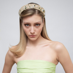 Кокошник XS с декором ромашки