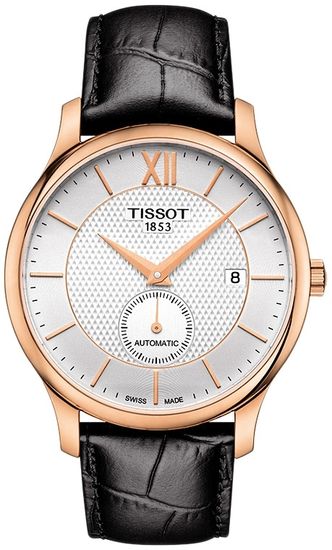Мужские швейцарские часы Tissot Tradition Automatic Small Second T063.428.36.038.00