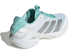 Женские теннисные кроссовки Adidas Adizero Ubersonic 5 W NM - cloud white/silver metallic/mint ton