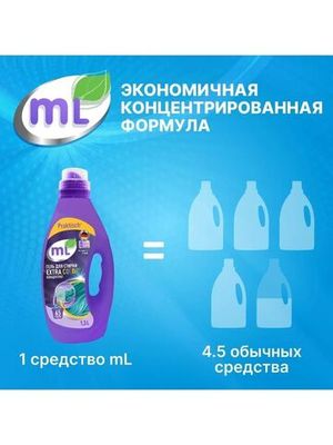 ML Гель для стирки EXTRA COLOR концентрат, Meine Liebe, 1,3 л