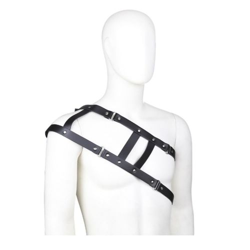 Сбруя (портупея) черная унисекс Romeo Rossi 9147