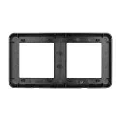 Рамка пластиковая FRM-VERSA-PL-2-BK (Arlight, -) 043778