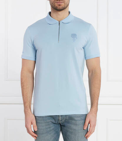 Поло Karl Lagerfeld - голубой(745400 541221)