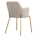 Стул Bergenson Bjorn Dwight, фактурный шенилл, светло-бежевый