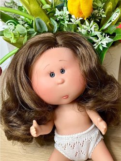 Кукла Nines виниловая 23см Little Mia без одежды (3199W13)