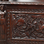 Дубовая скамья