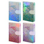 Записная книжка Basir на магните, формат А5, серия "STAY POSITIVE", переплет 7БЦ, 19*13 см, 112 листов, ассорти