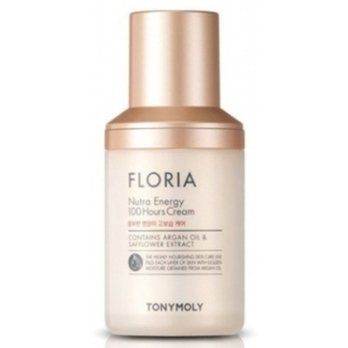 Tony Moly Крем для лица увлажняющий - Floria nutra energy 100 hours cream, 45мл