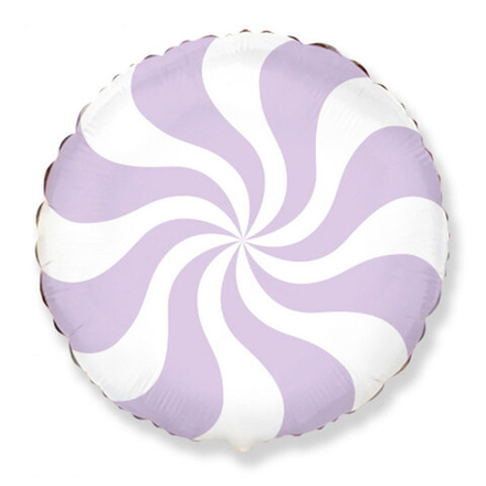 Круг Конфета. Лиловая пастель.