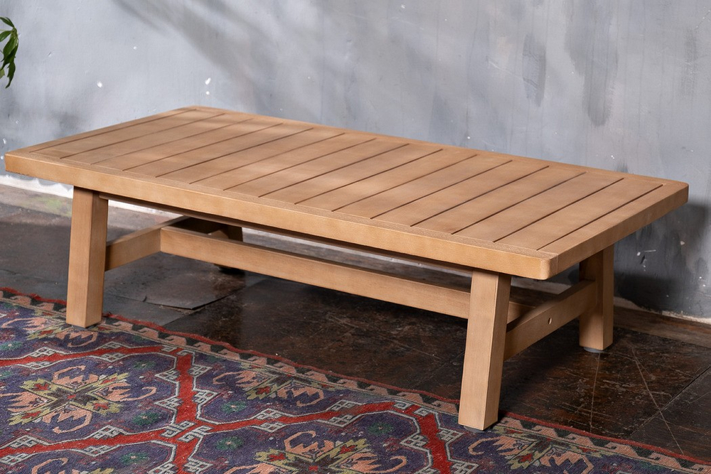 Стол садовый кофейный из акации Joygarden РИМИНИ, Light Teak