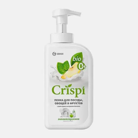 Пенка для мытья посуды Crispi Груша базилик 550мл