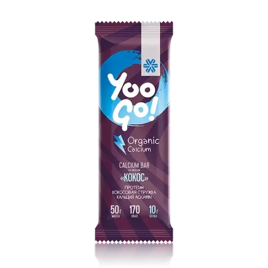 Calcium-батончик Кокос Yoo Gо