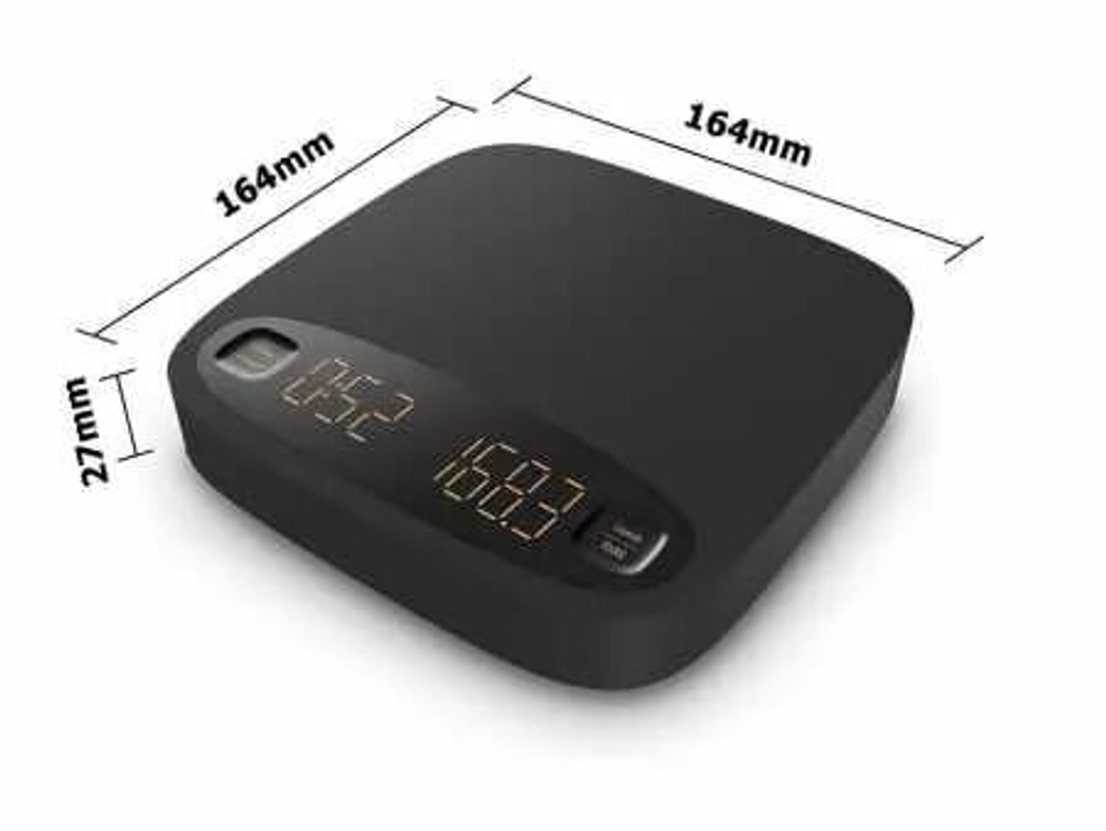 Весы с таймером AnyBar для приготовления кофе капельным методом, 2000 г VK2104016A