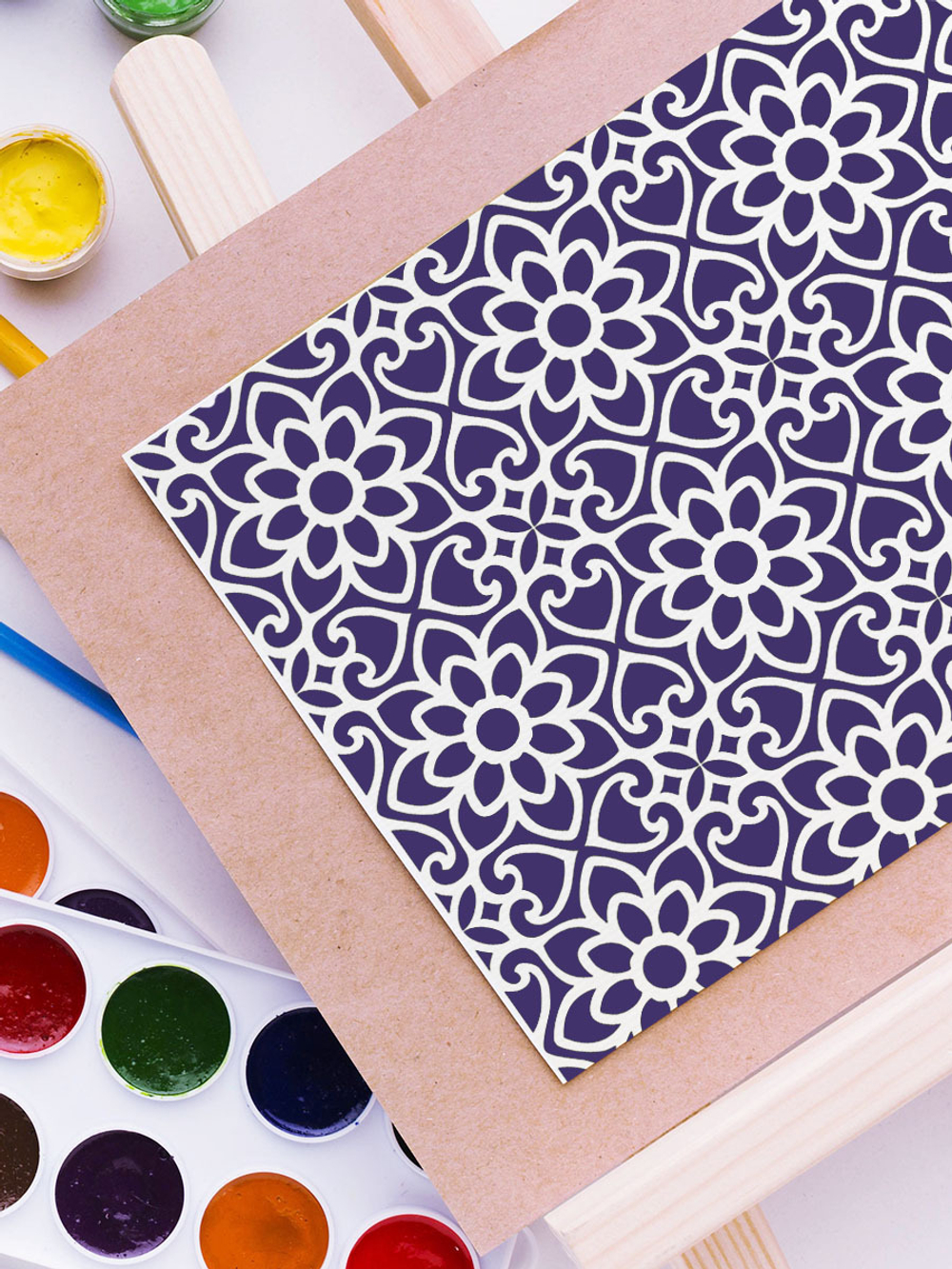 Трафарет для скрапбукинга из пластика многоразовый 012