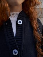 Кардиган для девочки AT941 синий