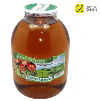 нектар ЯБЛОКО-ВИНОГРАД (осв) 3л (1х4) СКО