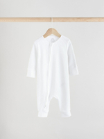 Комбинезон / Cлип для малышей Next E19-697, 3 шт., Белый