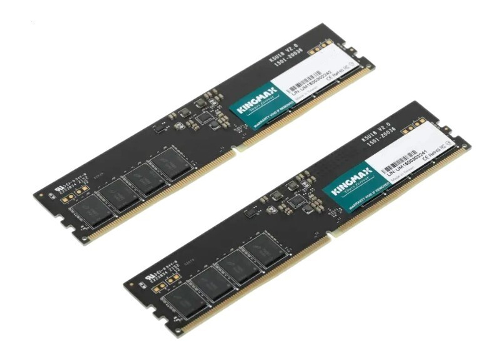 Модуль памяти DDR5 64GB (2*32GB) Kingston FURY KF552C40BWAK2-64