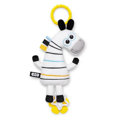 Игрушка-подвеска "Хрустящая зебра" (Мякиши)