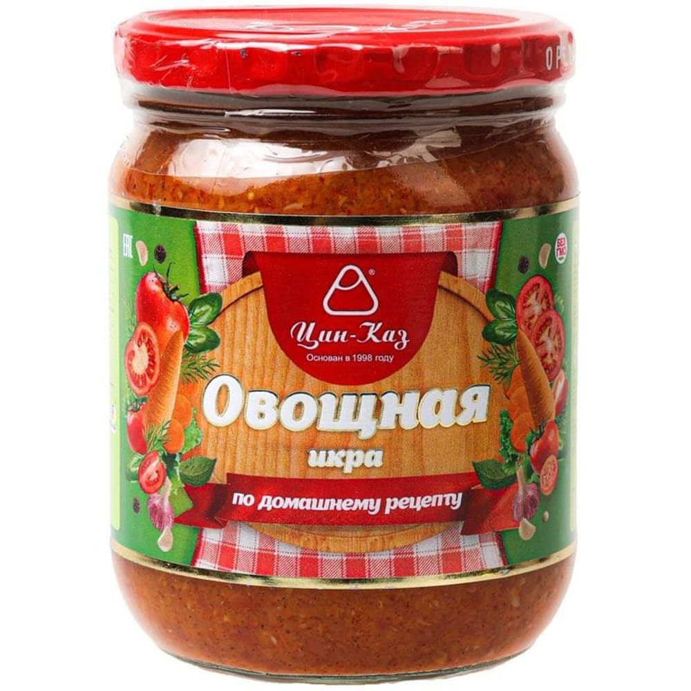 Овощная икра 530г. Цин-Каз - купить не дорого в Москве