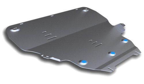 Защита картера и КПП Rival для Volvo V40 Cross Country (V - 2.0) 4WD 2013-2016 2016-н.в., алюминий 4 мм, с крепежом, 333.5908.1