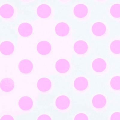 Ткань плательная Кашибо розовый горох на белом, d 4,2 см