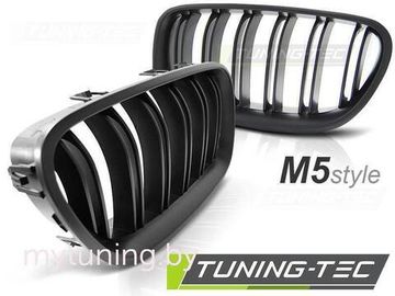 Решетка (ноздри) радиатора M5 LOOK MATT BLACK для BMW 5 F10 F11
