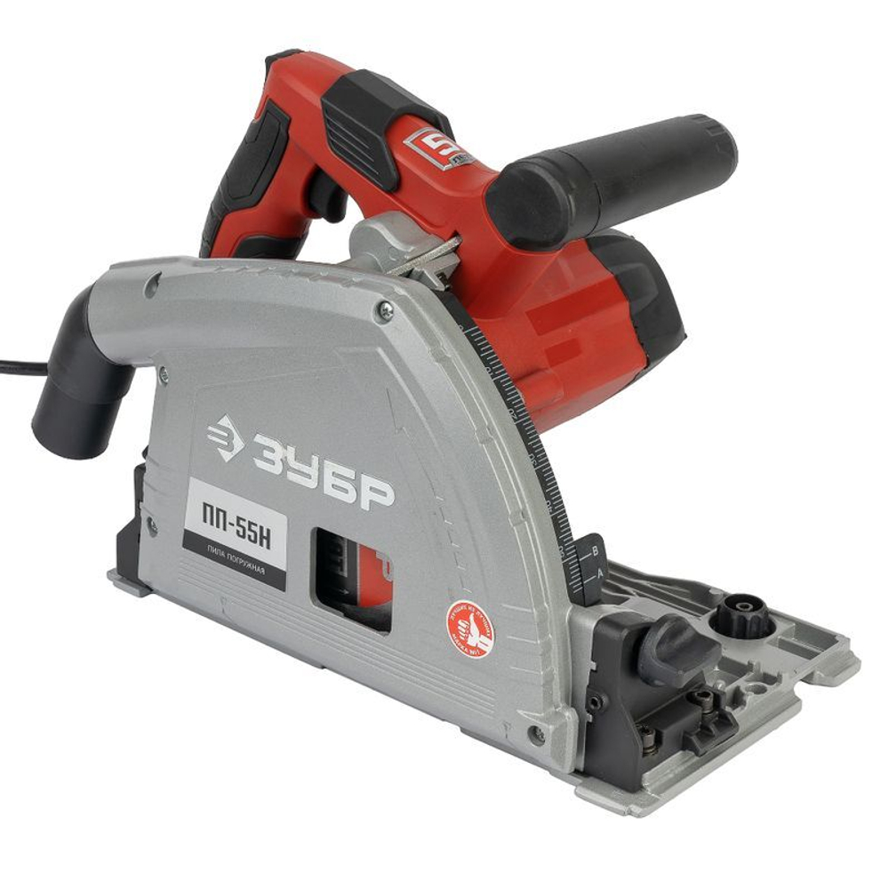 Пила дисковая ЗУБР ПП-55Н 165 мм 1200 Вт