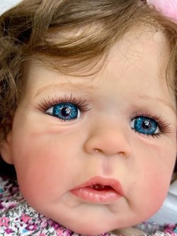 Кукла Реборн мягконабивная 60см в пакете (FA-606A1)