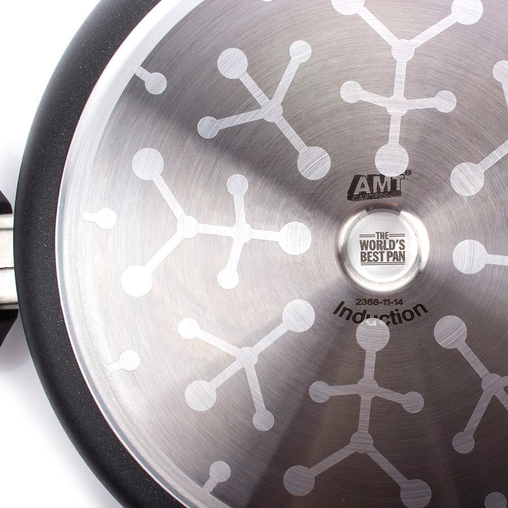 Сотейник 4.3л AMT Gastroguss Frying Pans Titan Германия дно