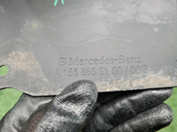 Накладка переднего бампера Mercedes GLA X156 17-20