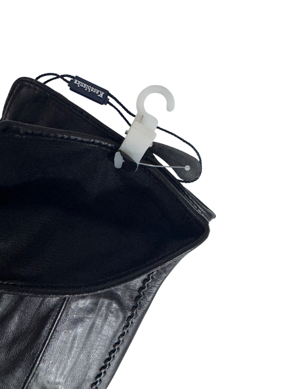 Перчатки.Женские.Кожаные.Люкс качества. Подклад: на шелке. Kasablanka. 5 шт в упаковке.