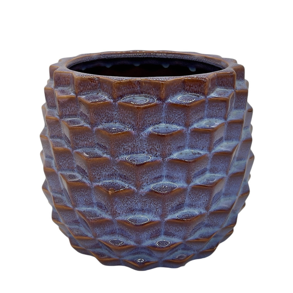 Кашпо пурпурное 18 см